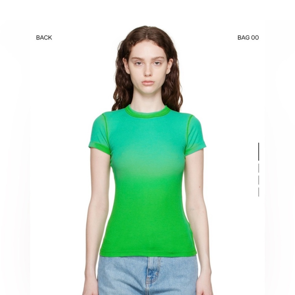 Cotton Citizen Green Ombré T-shirt